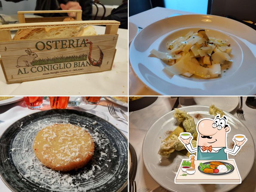 Cibo al Osteria Al Coniglio Bianco