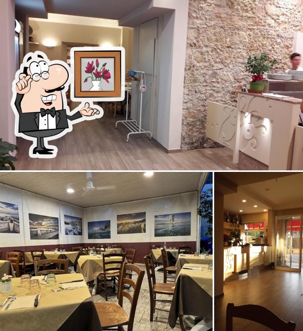 Gli interni di Ristorante La Regina Dello Scoglio