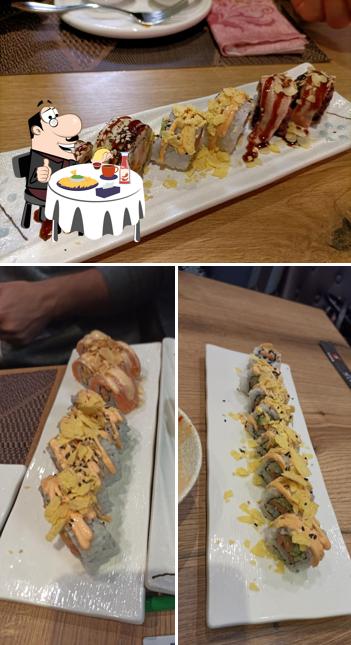 Piatto di formaggi al Sushi Mo