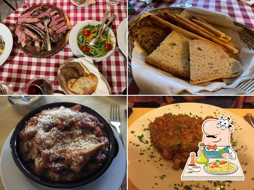 Cibo al Trattoria Il Bargello