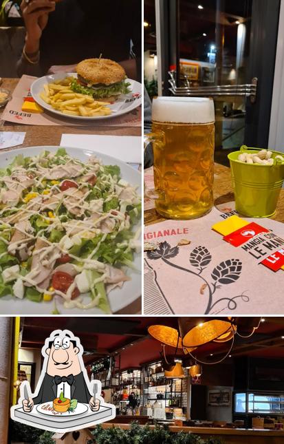 Questa è la foto che mostra la cibo e interni di Befed Brew Pub Conegliano