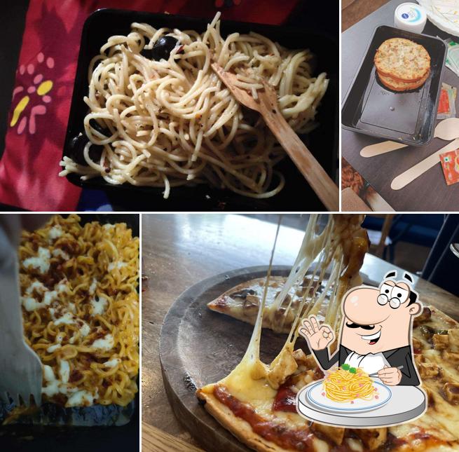 Spaghetti carbonara at Nothing Before Coffee