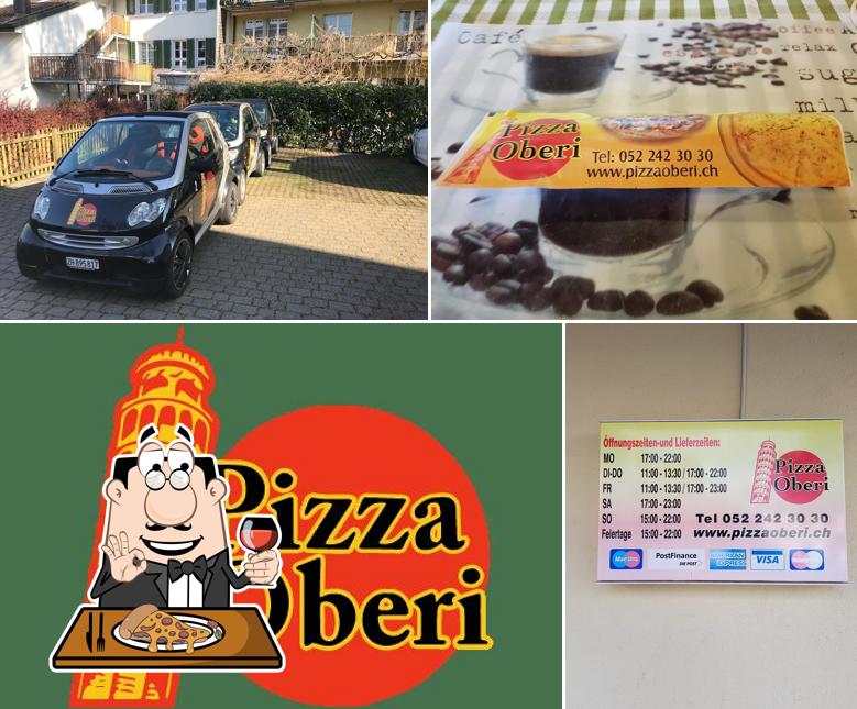 A Pizza Oberi, puoi ordinare una bella pizza