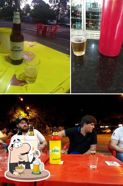 Peça uma tulipa de cerveja leve ou escura