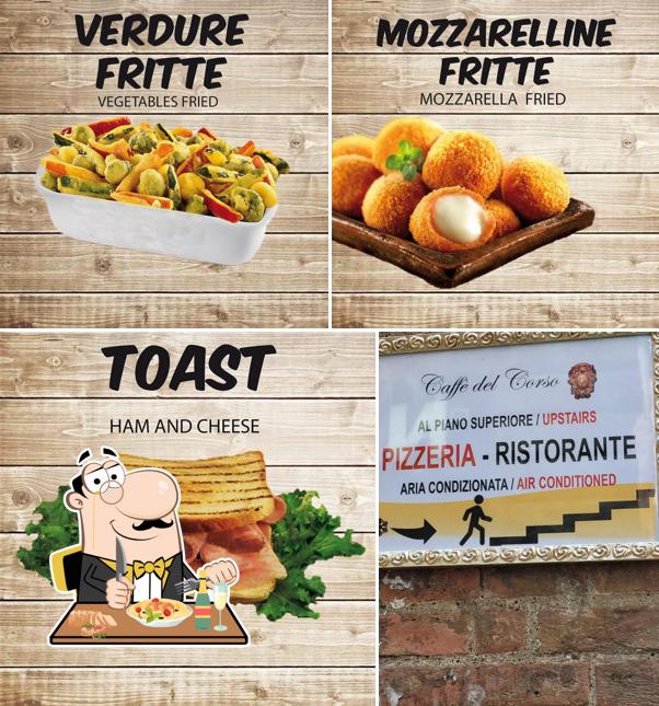 Platti al pizzeria il corso