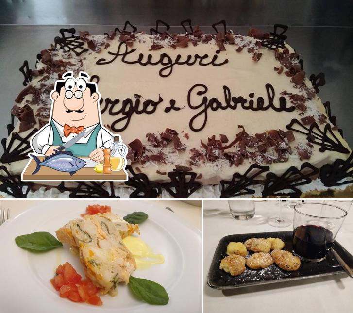 Salmone grigliato al Albergo Ristorante Croce d'Oro