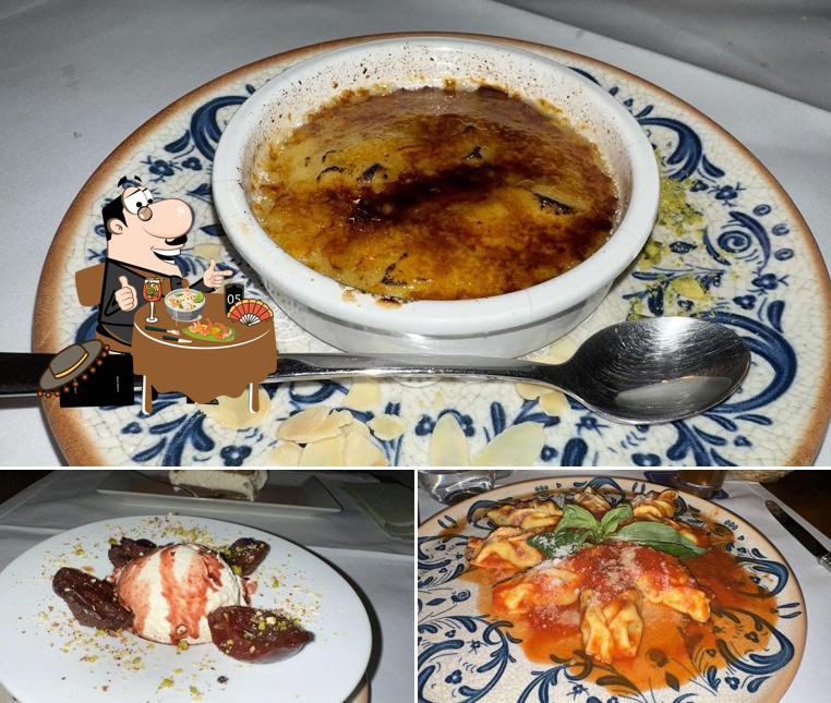 Creme brulee al Restaurant Bel-Air