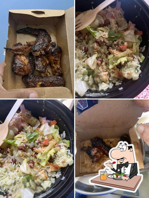 Food at Big Mouth Burger & Burrito