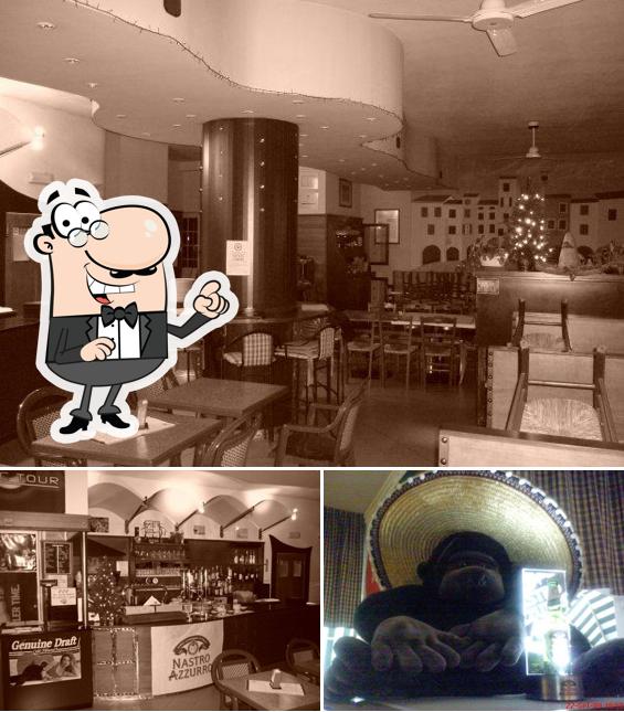 Gli interni di L'Incontro Pizzeria Ristorante Bar