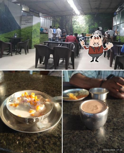 The restaurant's food and interior