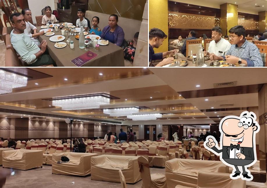 The interior of The Grand Thakar Restaurant
