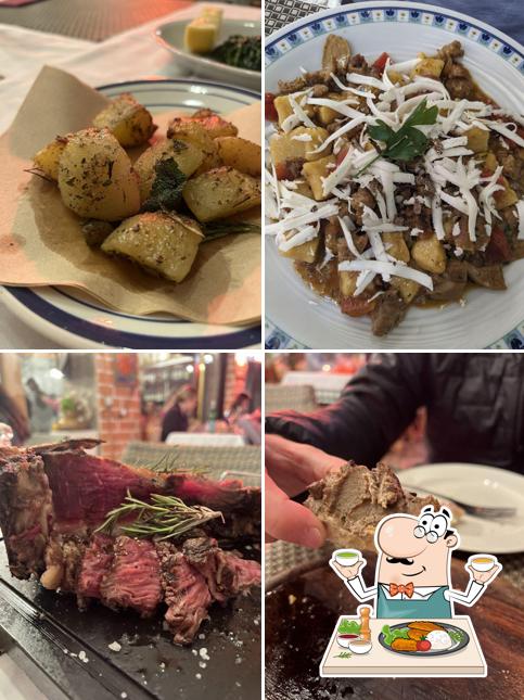 Cibo al Trattoria da i Bigi e i Birghe
