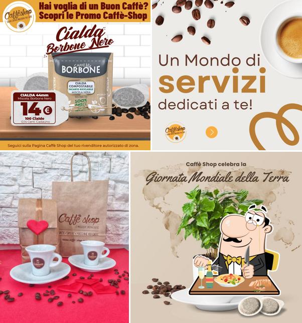 Tra le varie cose da Caffè Shop San Secondo Parmense Cialde, Capsule e Grani si possono trovare la cibo e bevanda