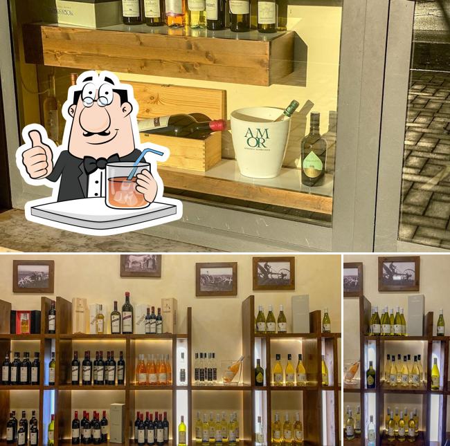 Prenditi un drink dal menu
