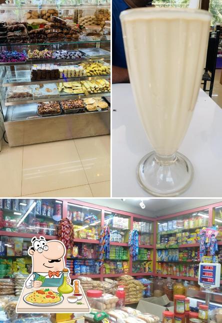 Among various things one can find food and beverage at New Tips Bakery