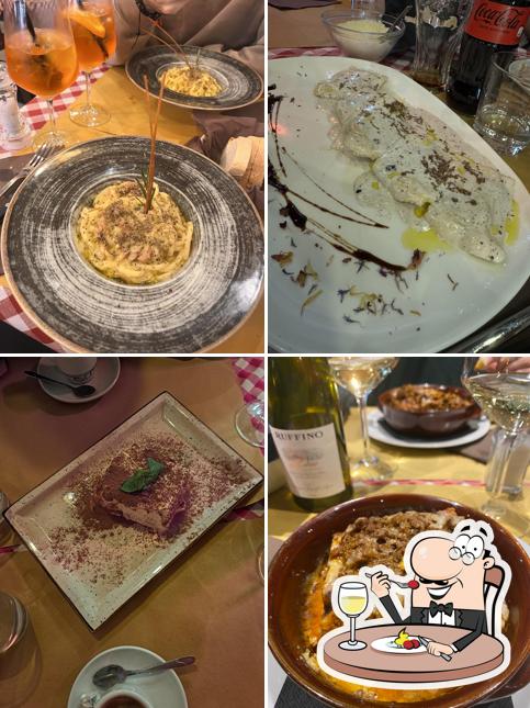 Platti al Osteria Dell'Osso