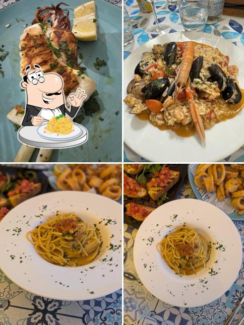 Spaghetti alla carbonara al Sutt'a Ràvia