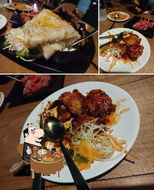 This is the photo showing food and beverage at The Open Bar - Rooftop Restobar
