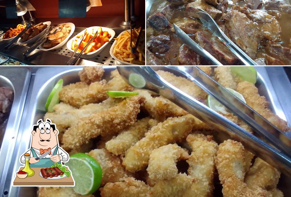 Costelas de porco em Restaurante Cia da Costela