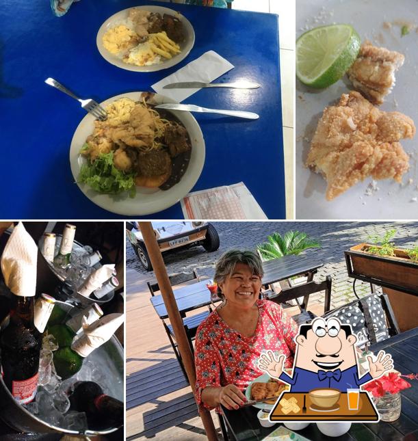 Comida em Restaurante Deck dos Anjos