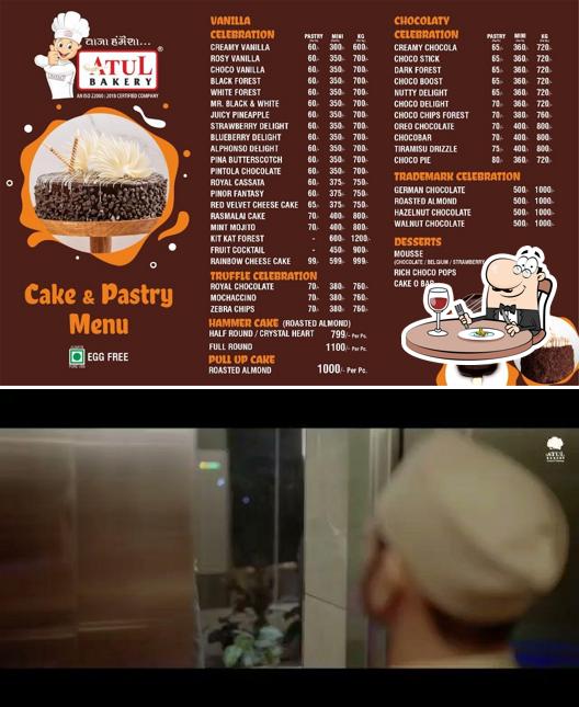 Meals at Atul Bakery Mandvi, Gujarat