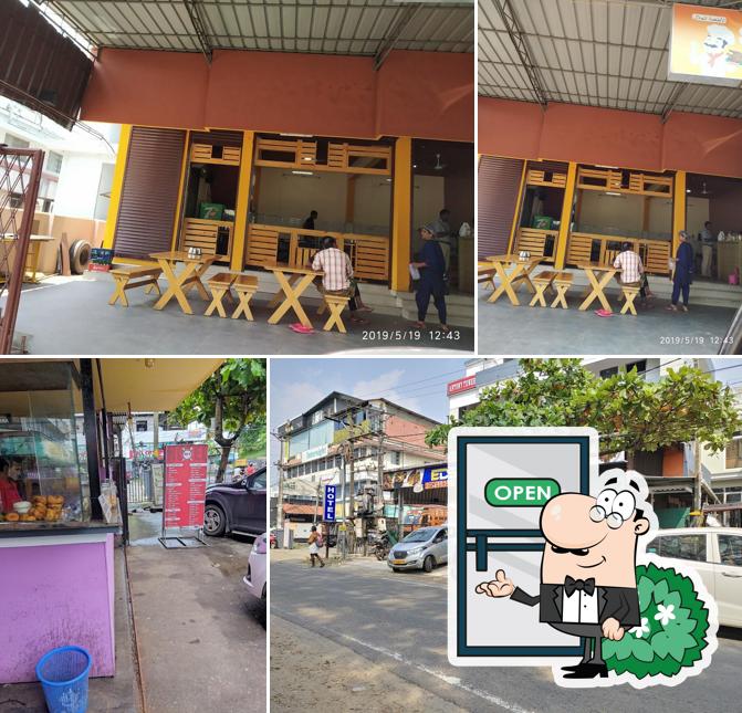 The exterior of ED's Subway Restaurant