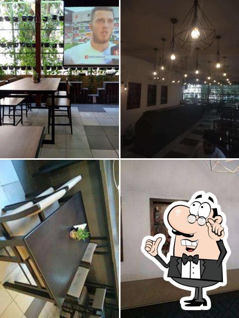 The interior of Birds cafe bar and bistro