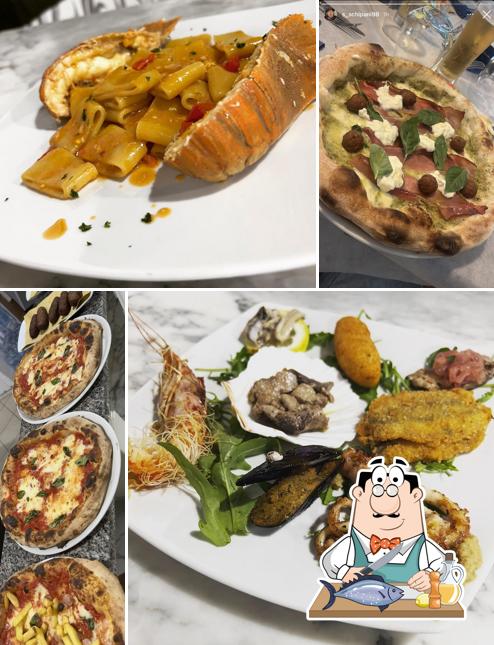 Salmone grigliato al MareLuna Ristorante Pizzeria Crotone