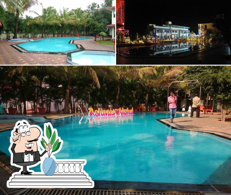 Check out the outside area of Govinda Resorts, Lonavala