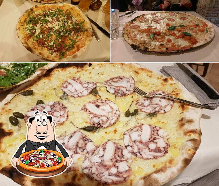 A Da Diego, puoi assaggiare una bella pizza