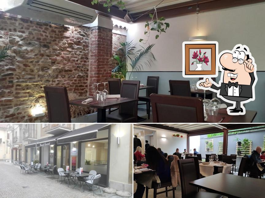 Gli interni di Momenti Gourmet