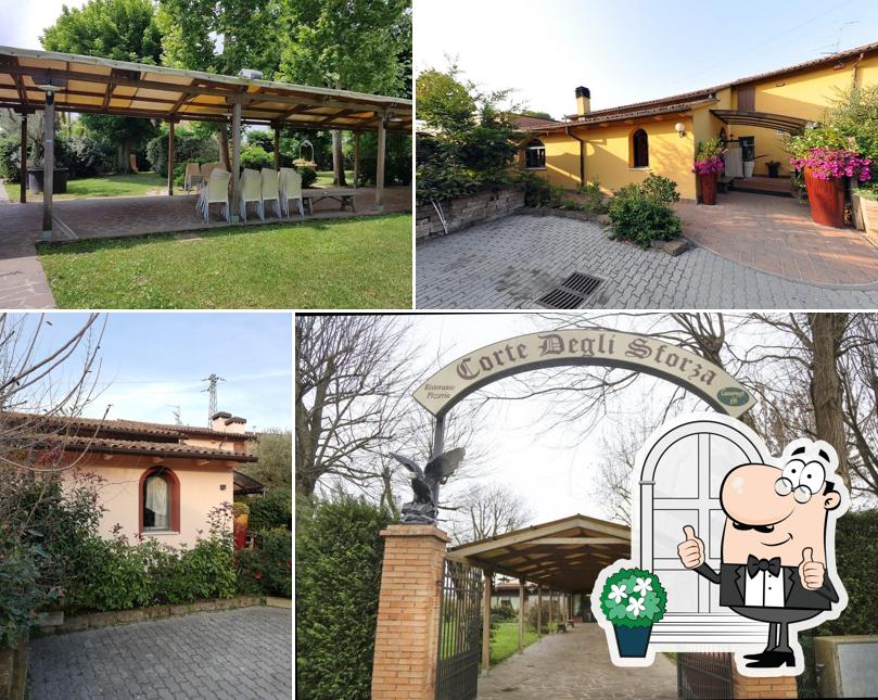 Gli esterni di Corte degli Sforza