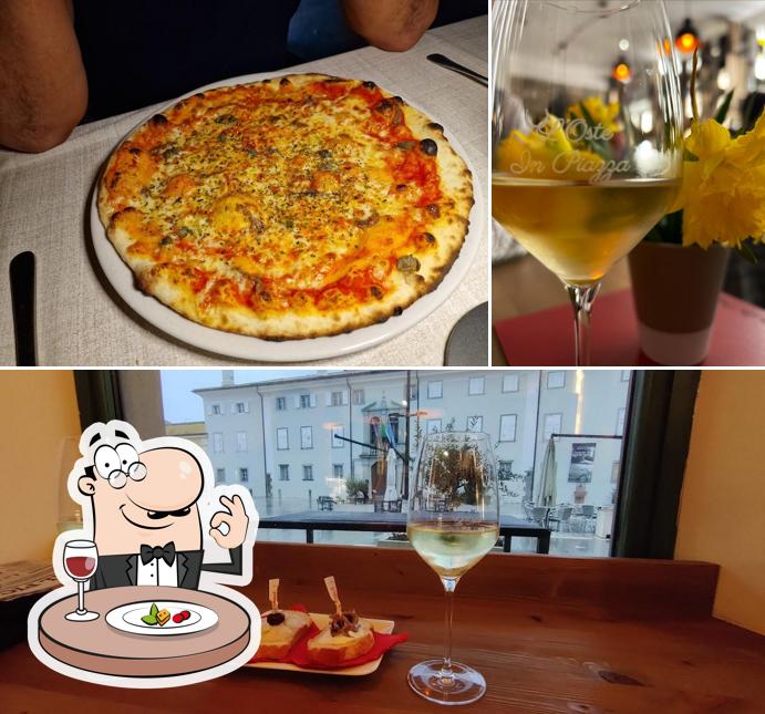Cibo al L’Oste in Piazza