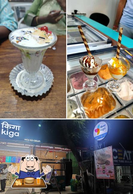 Food at Kiga Ice Cream & Cafe - Wakad