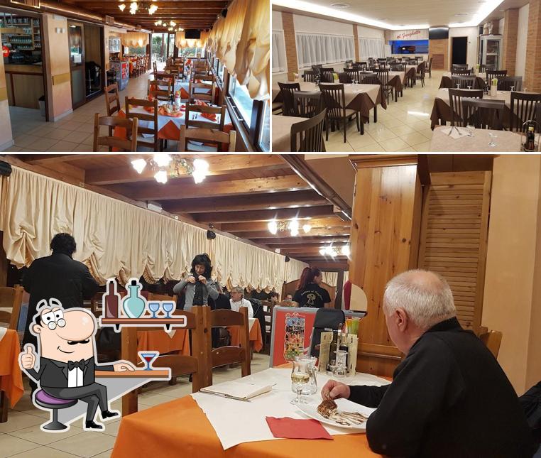 Gli interni di Trattoria Al Funghetto