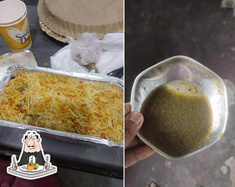 Food at Singh Biryani