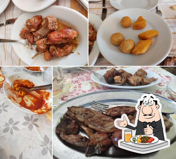 Platti al Ristorante La Perla Del Gran Sasso