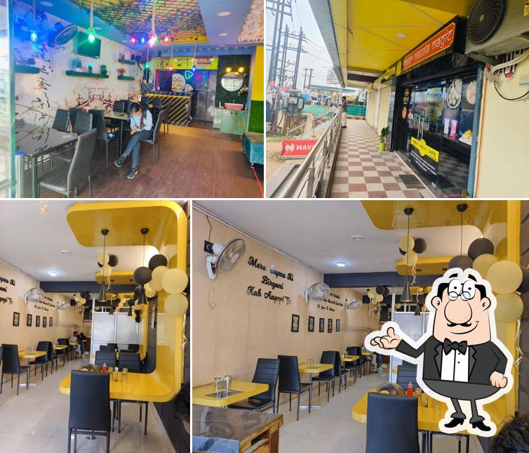 The interior of Indian Magic Masala