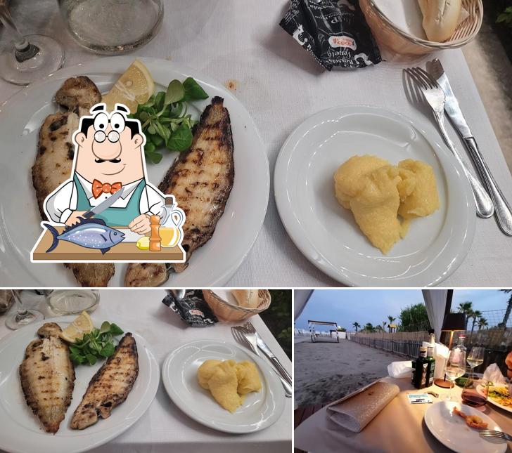 Salmone grigliato al Playa del Sol