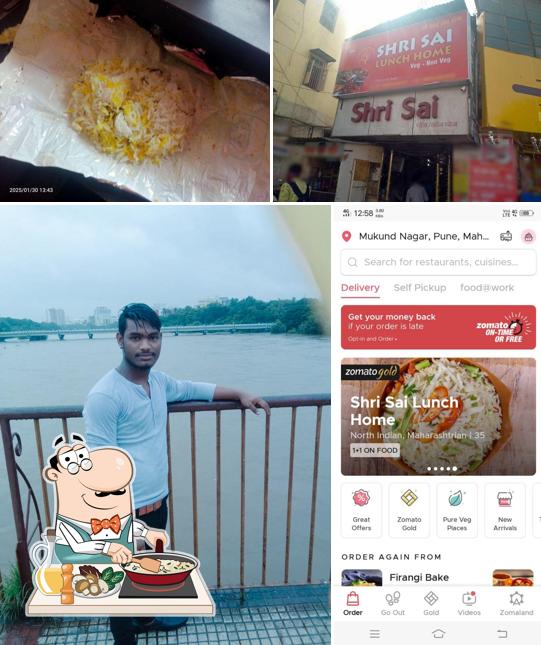 Fried rice at Shri Sai Lunch Home