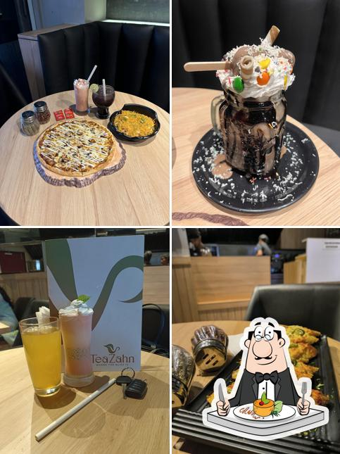 Food at TeaZahn Cafe