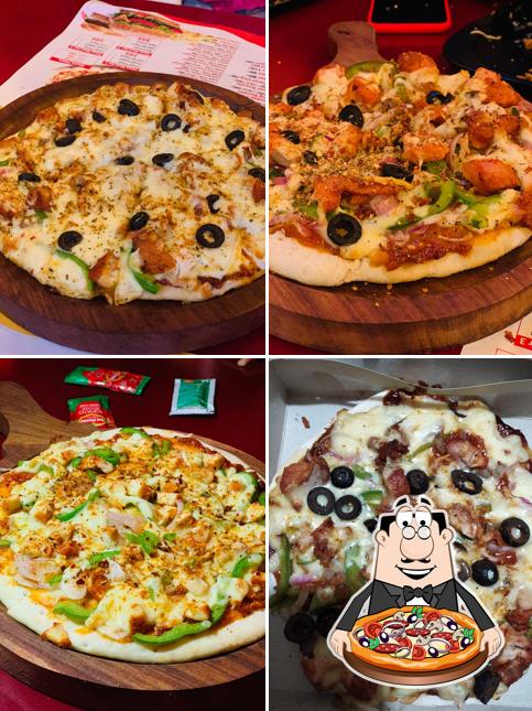 At Cluxi restaurant, you can taste pizza