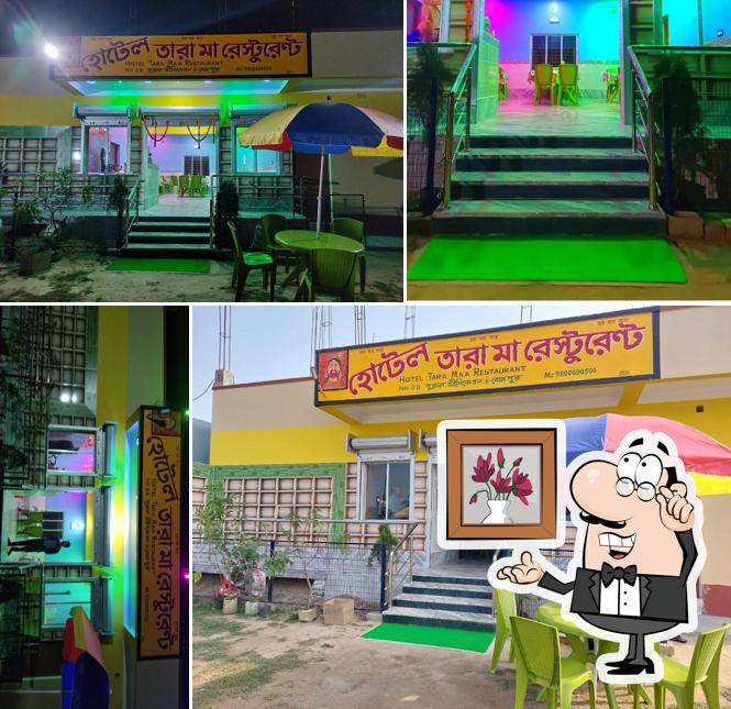 The interior of Hotel Tara Maa Restaurant