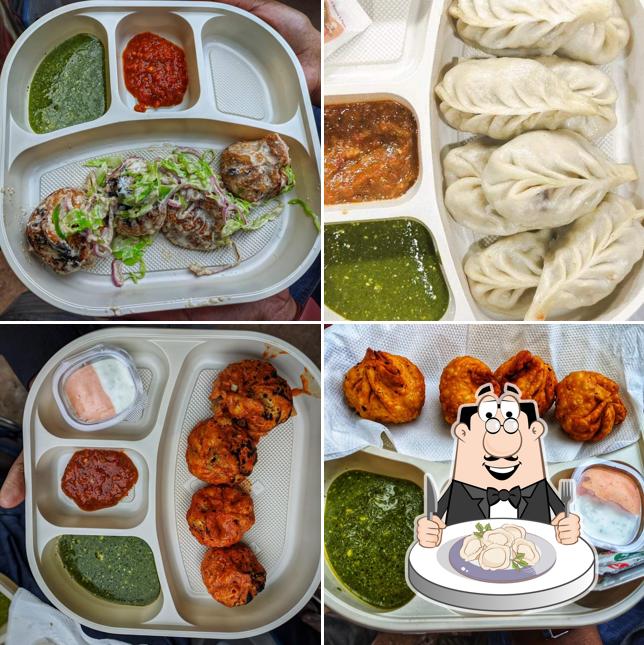 Dumplings at Momo & Pizza World