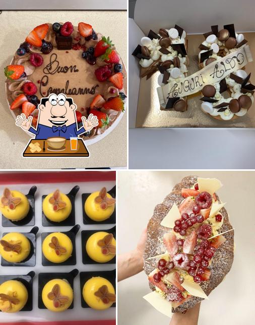 Platti al Pasticceria Gelateria Chocolat