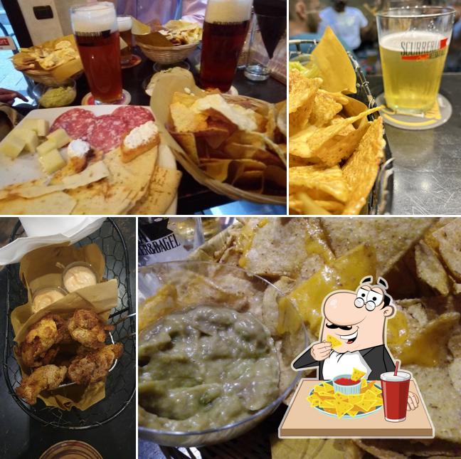Nachos al Scurreria Beer & Bagel
