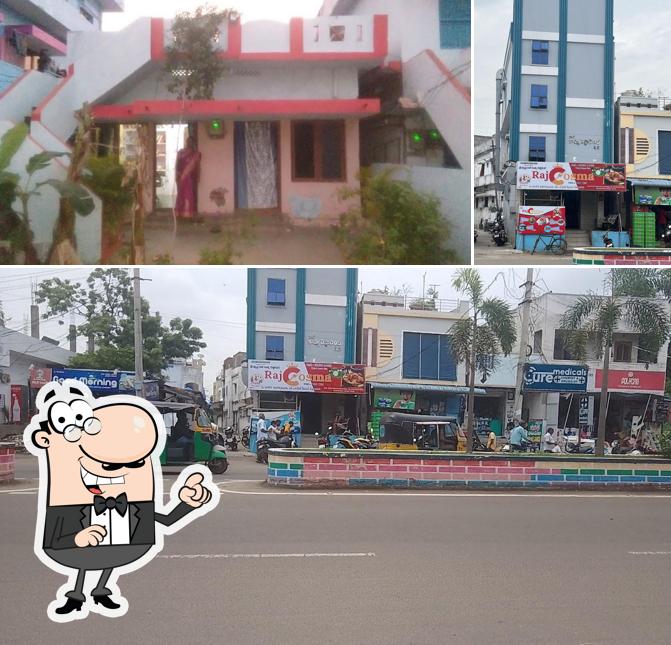 Check out how Raj Cosma Restaurant looks outside