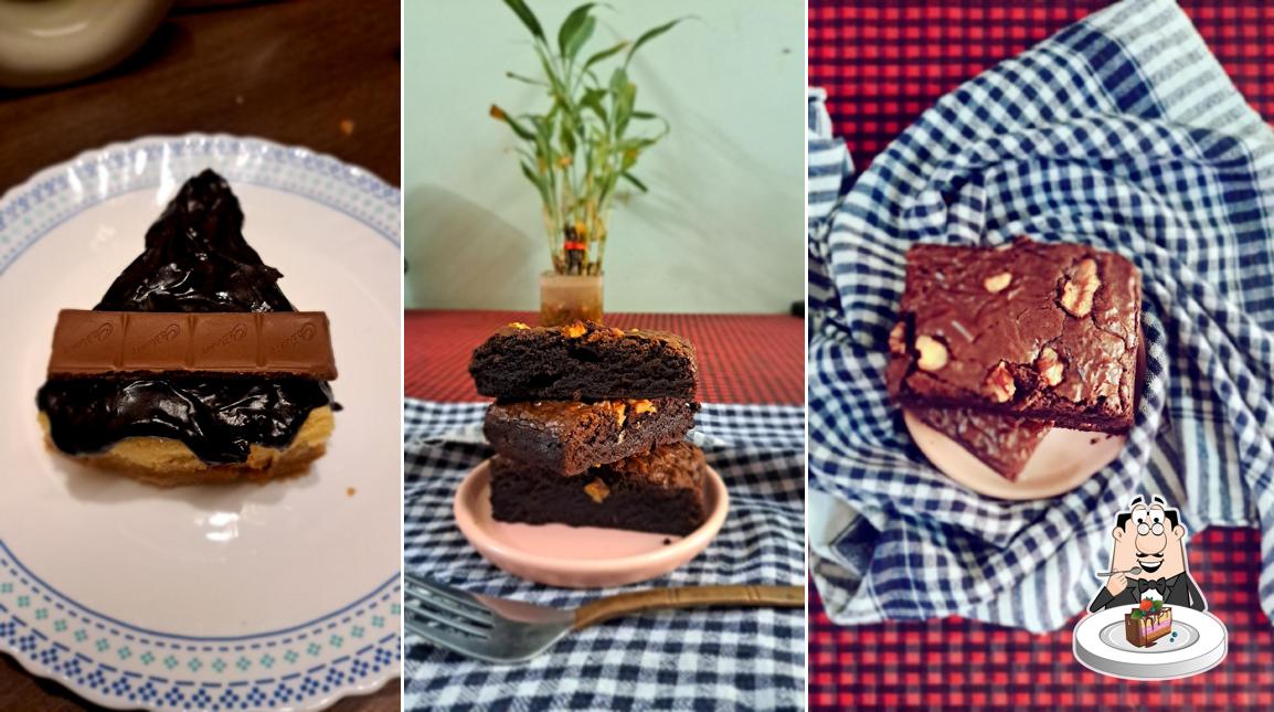 Chocolate cake at B'Oven