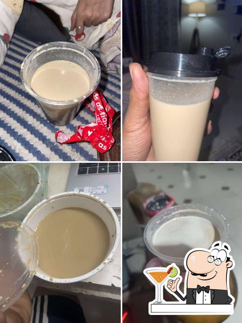 The photo of drink and food at Bismillah Bites