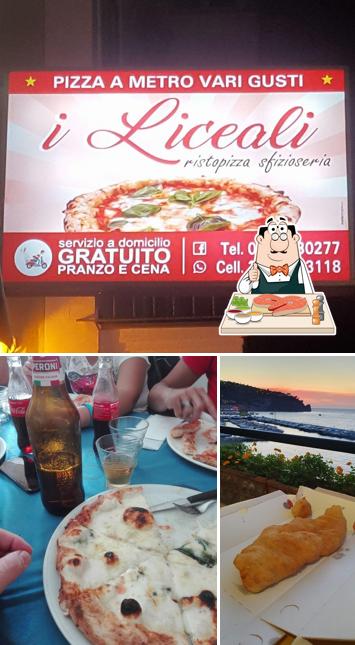 Fish and chips al Pizzeria I Liceali